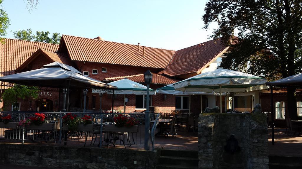 Hotel Restaurant Am Pfauenhof Quakenbrück Exterior foto
